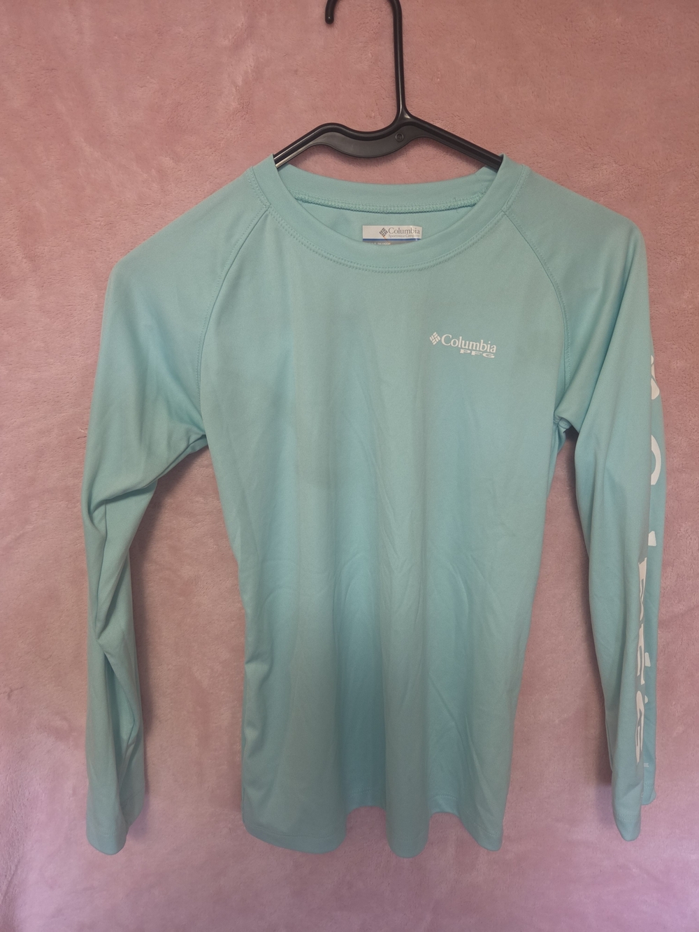 Columbia Long Sleeve Swim Top - Seafoam Green